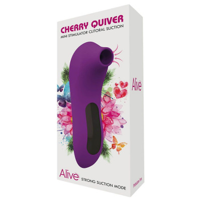 Недорогой вакуумный клиторальный стимулятор Alive Cherry Quiver Недорогой вакуумный клиторальный стимулятор Alive Cherry Quiver