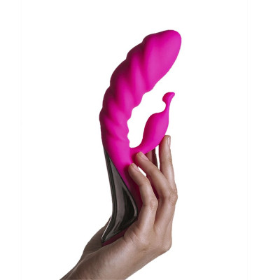 Вібратор Adrien Lastic Trigger з масажними рухами стовбура Вібратор Adrien Lastic Trigger з масажними рухами стовбура