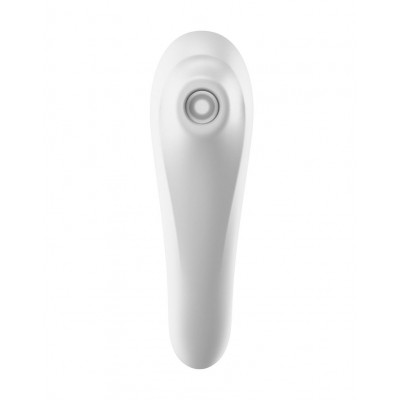 Смарт вибратор и вакуумный стимулятор 2-в-1 Satisfyer Dual Pleasure White Смарт вибратор и вакуумный стимулятор 2-в-1 Satisfyer Dual Pleasure White