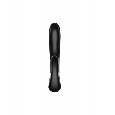 Смарт вібратор кролик із підігрівом Satisfyer Heat Wave Black