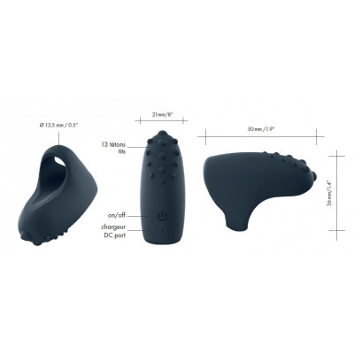 Вібратор на палець Dorcel MAGIC FINGER перезаряджається Вібратор на палець Dorcel MAGIC FINGER перезаряджається