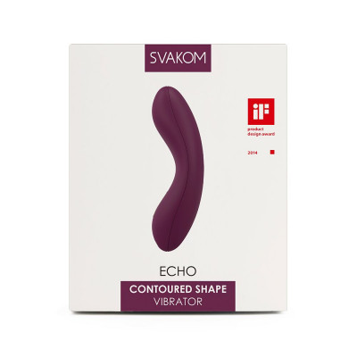 Клиторальный вибратор Svakom Echo Violet Клиторальный вибратор Svakom Echo Violet