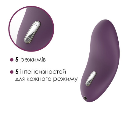 Клиторальный вибратор Svakom Echo Violet Клиторальный вибратор Svakom Echo Violet