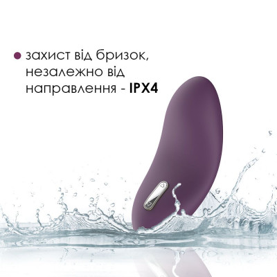 Клиторальный вибратор Svakom Echo Violet Клиторальный вибратор Svakom Echo Violet