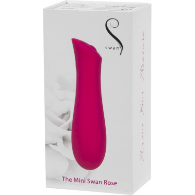 Мінівібратор The Mini Swan Rose з плавним збільшенням інтенсивності вібрації, силікон Мінівібратор The Mini Swan Rose з плавним збільшенням інтенсивності вібрації, силікон