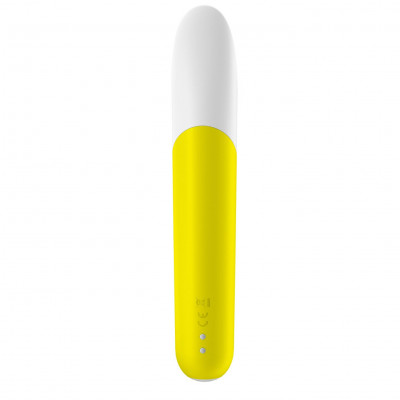 Мінівібратор з гнучким язичком Satisfyer Ultra Power Bullet 7 Yellow Мінівібратор з гнучким язичком Satisfyer Ultra Power Bullet 7 Yellow