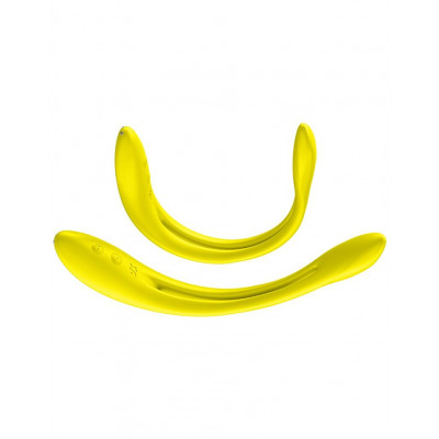 Універсальний гнучкий вібратор для пар Satisfyer Elastic Game Yellow Універсальний гнучкий вібратор для пар Satisfyer Elastic Game Yellow