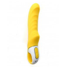 Мощный вибратор Satisfyer Vibes Yummy Sunshine с гибким стволом и стимулирующим рельефом