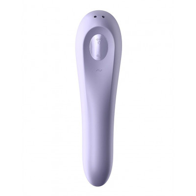 Смарт вибратор и вакуумный стимулятор 2-в-1 Satisfyer Dual Pleasure Mauve Смарт вибратор и вакуумный стимулятор 2-в-1 Satisfyer Dual Pleasure Mauve