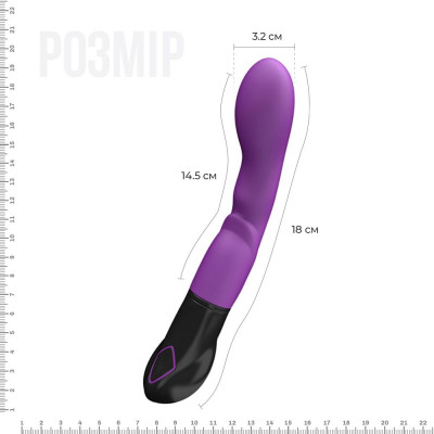 Вібратор Adrien Lastic Nyx, стимуляція точки G і входа у піхву Вібратор Adrien Lastic Nyx, стимуляція точки G і входа у піхву