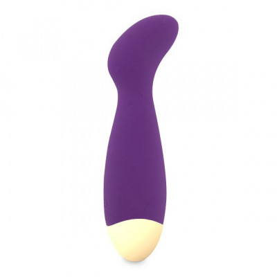 Вібратор для точки G Rianne S: Boa Mini Purple, 10 режимів роботи, медичний силікон, косметичка-чохо Вібратор для точки G Rianne S: Boa Mini Purple, 10 режимів роботи, медичний силікон, косметичка-чохо