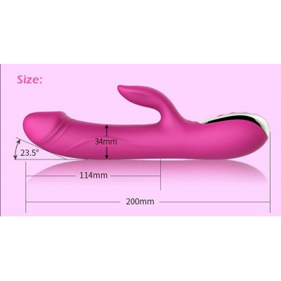 Вібратор-пульсатор Leten Automatical Thrusting Vibrator з підігрівом, що перезаряджається, 10 режимі Вібратор-пульсатор Leten Automatical Thrusting Vibrator з підігрівом, що перезаряджається, 10 режимі