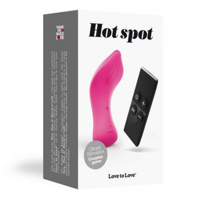 Стимулятор клітора і ерогенних зон Love To Love HOT SPOT з пультом ДК, можна під одяг Стимулятор клітора і ерогенних зон Love To Love HOT SPOT з пультом ДК, можна під одяг