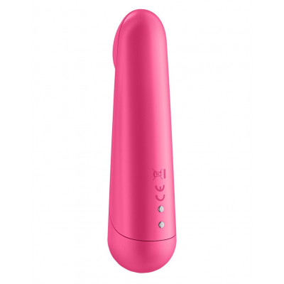 Вибропуля перезаряжаемая Ultra Power Bullet 3 Red Вибропуля перезаряжаемая Ultra Power Bullet 3 Red