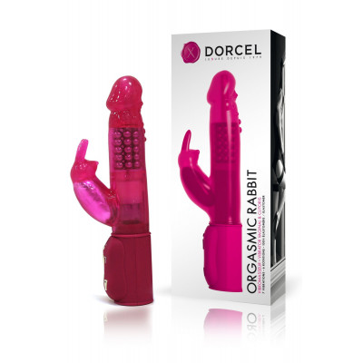 Вібратор-кролик Dorcel Orgasmic Rabbit Pink з перловим масажем Вібратор-кролик Dorcel Orgasmic Rabbit Pink з перловим масажем