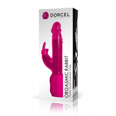 Вібратор-кролик Dorcel Orgasmic Rabbit Pink з перловим масажем Вібратор-кролик Dorcel Orgasmic Rabbit Pink з перловим масажем