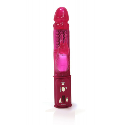 Вібратор-кролик Dorcel Orgasmic Rabbit Pink з перловим масажем Вібратор-кролик Dorcel Orgasmic Rabbit Pink з перловим масажем