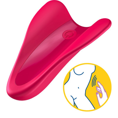 Вибратор на палец Satisfyer High Fly Red Вибратор на палец Satisfyer High Fly Red