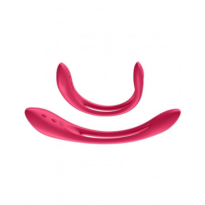 Універсальний гнучкий вібратор для пар Satisfyer Elastic Joy Red Універсальний гнучкий вібратор для пар Satisfyer Elastic Joy Red