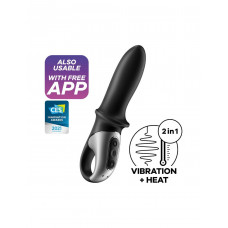 Анальний смарт-вібратор з підігрівом Satisfyer Hot Passion