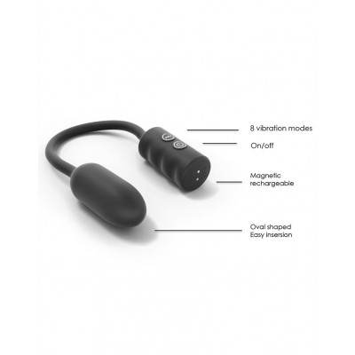 Виброяйце Dorcel Deep Explorer, підходить для вагінальної та анальної стимуляції, потужне Виброяйце Dorcel Deep Explorer, підходить для вагінальної та анальної стимуляції, потужне