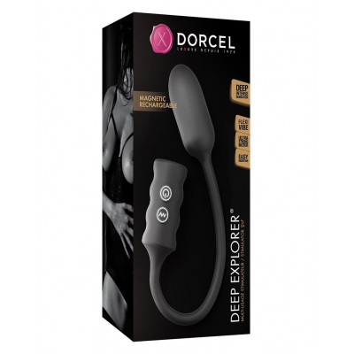 Виброяйце Dorcel Deep Explorer, підходить для вагінальної та анальної стимуляції, потужне Виброяйце Dorcel Deep Explorer, підходить для вагінальної та анальної стимуляції, потужне