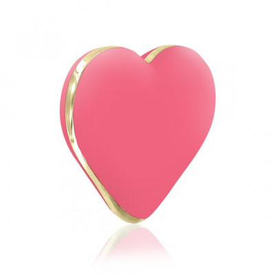 Вібратор-серце Rianne S: Heart Vibe Coral, 10 режимів роботи, медичний силікон, подарункове пакованн Вібратор-серце Rianne S: Heart Vibe Coral, 10 режимів роботи, медичний силікон, подарункове пакованн