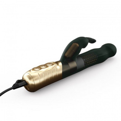 Вібратор-кролик Dorcel Baby Rabbit Gold 2.0 з перловим масажем і голівкою, що обертається Вібратор-кролик Dorcel Baby Rabbit Gold 2.0 з перловим масажем і голівкою, що обертається