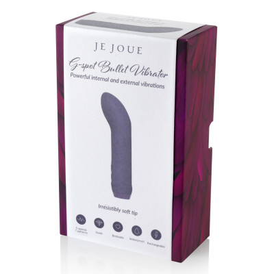 Преміум вібратор Je Joue - G-Spot Bullet Vibrator Purple з глибокою вібрацією Преміум вібратор Je Joue - G-Spot Bullet Vibrator Purple з глибокою вібрацією