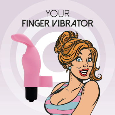 Вібратор на палець FeelzToys Magic Finger Vibrator Pink Вібратор на палець FeelzToys Magic Finger Vibrator Pink