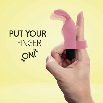 Вібратор на палець FeelzToys Magic Finger Vibrator Pink Вібратор на палець FeelzToys Magic Finger Vibrator Pink