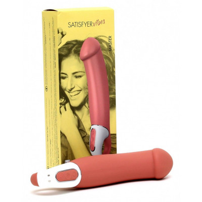 Мощный вибратор Satisfyer Vibes Master с гибким стволом, литой силикон Мощный вибратор Satisfyer Vibes Master с гибким стволом, литой силикон