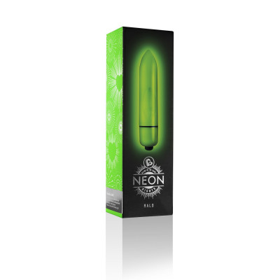 Вибропуля Rocks Off Neon - Halo, светится в темноте Вибропуля Rocks Off Neon - Halo, светится в темноте
