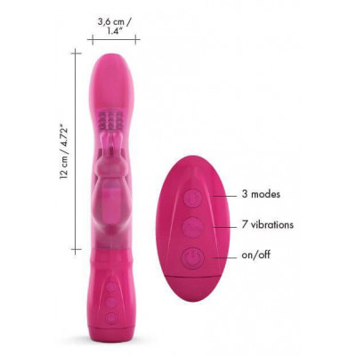 Вибратор Dorcel Furious Rabbit с вращением и возвратно-поступательными движениями головки, вибрация Вибратор Dorcel Furious Rabbit с вращением и возвратно-поступательными движениями головки, вибрация