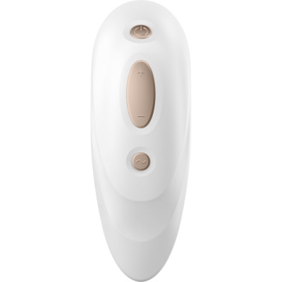 Вакуумный клиторальный стимулятор Satisfyer Pro 1+ Vibration с вибрацией Вакуумный клиторальный стимулятор Satisfyer Pro 1+ Vibration с вибрацией