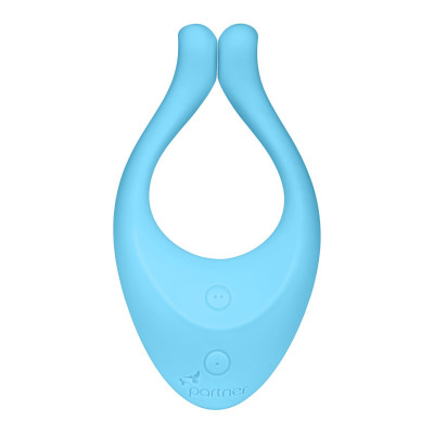 Вибратор для пар Satisfyer Endless Love Blue, 3 независимых мотора, многофункциональный Вибратор для пар Satisfyer Endless Love Blue, 3 независимых мотора, многофункциональный