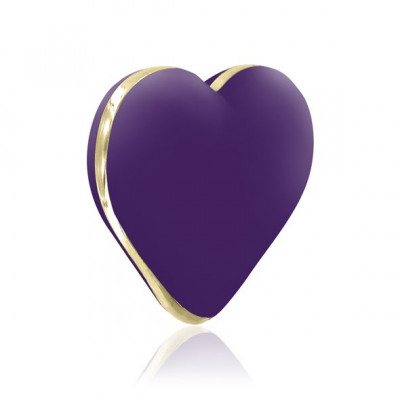 Вібратор-серце Rianne S: Heart Vibe Purple, 10 режимів роботи, медичний силікон, подарункова упаковк Вібратор-серце Rianne S: Heart Vibe Purple, 10 режимів роботи, медичний силікон, подарункова упаковк