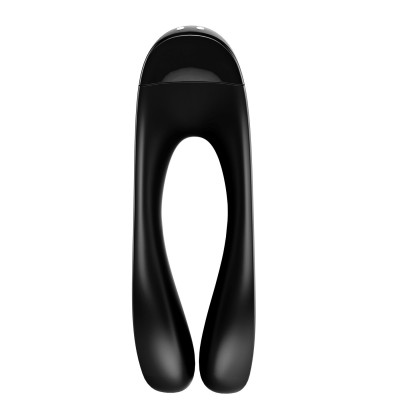 Вибратор на палец Satisfyer Candy Cane Black Вибратор на палец Satisfyer Candy Cane Black