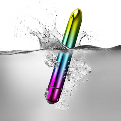 Вібратор Rocks Off RO-140mm Prism Rainbow Вібратор Rocks Off RO-140mm Prism Rainbow