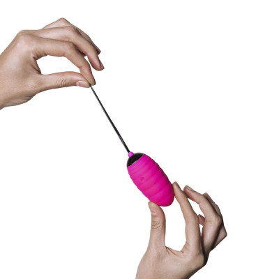 Виброяйце Adrien Lastic Ocean Breeze Pink із пультом ДУ Виброяйце Adrien Lastic Ocean Breeze Pink із пультом ДУ