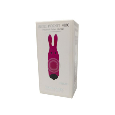 Вібропуля Adrien Lastic Pocket Vibe Rabbit Pink зі стимулюючими вушками Вібропуля Adrien Lastic Pocket Vibe Rabbit Pink зі стимулюючими вушками