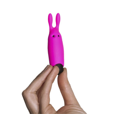 Вібропуля Adrien Lastic Pocket Vibe Rabbit Pink зі стимулюючими вушками Вібропуля Adrien Lastic Pocket Vibe Rabbit Pink зі стимулюючими вушками