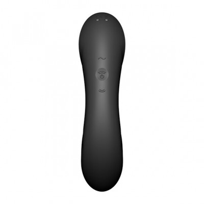 Вакуумный стимулятор с вибрацией Satisfyer Curvy Trinity 4 Black Вакуумный стимулятор с вибрацией Satisfyer Curvy Trinity 4 Black