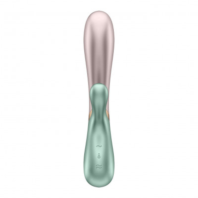 Смарт вібратор-кролик із підігрівом Satisfyer Hot Lover Green Смарт вібратор-кролик із підігрівом Satisfyer Hot Lover Green