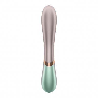 Смарт вібратор-кролик із підігрівом Satisfyer Hot Lover Green Смарт вібратор-кролик із підігрівом Satisfyer Hot Lover Green