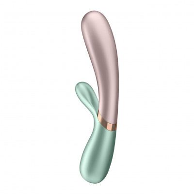 Смарт вібратор-кролик із підігрівом Satisfyer Hot Lover Green Смарт вібратор-кролик із підігрівом Satisfyer Hot Lover Green