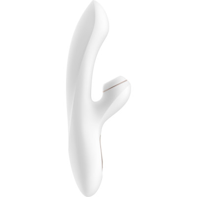 Вакуумный вибратор-кролик Satisfyer Pro Plus G-Spot Rabbit, первый кролик с вакуумом и вибрацией Вакуумный вибратор-кролик Satisfyer Pro Plus G-Spot Rabbit, первый кролик с вакуумом и вибрацией