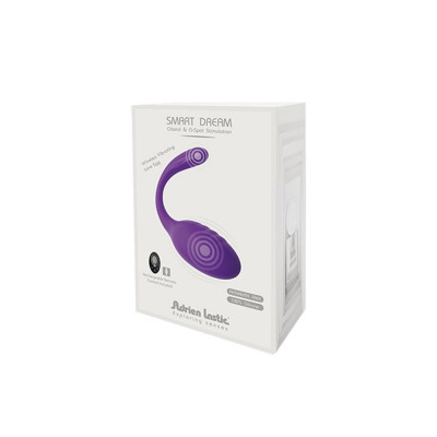 Виброяйце зі стимулятором клітора Adrien Lastic Smart Dream II з пультом LRS, можна під одяг Виброяйце зі стимулятором клітора Adrien Lastic Smart Dream II з пультом LRS, можна під одяг