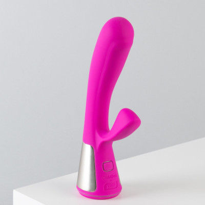 Інтерактивний вібратор-кролик Ohmibod Fuse for Kiiroo Pink Інтерактивний вібратор-кролик Ohmibod Fuse for Kiiroo Pink