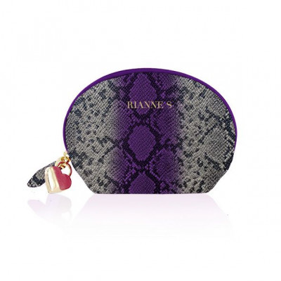 Вібратор для точки G Rianne S: Boa Mini Pink, 10 режимів роботи, медичний силікон, косметичка-чохол Вібратор для точки G Rianne S: Boa Mini Pink, 10 режимів роботи, медичний силікон, косметичка-чохол
